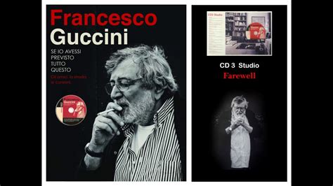 viaggiavo come un pacco un pacco di gucci|Francesco Guccini – Farewell Lyrics .